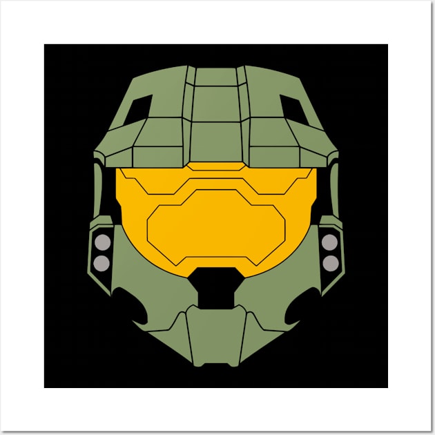 Master Halo Chief Wall Art by Lexi Ambri